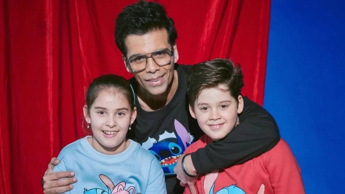 Karan Johar Faces Tough Questions from His Twins on this father s day