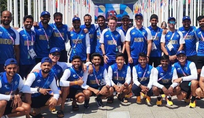 Indian Mens Hockey Team Reaches Paris For Olympics 2024 spt
