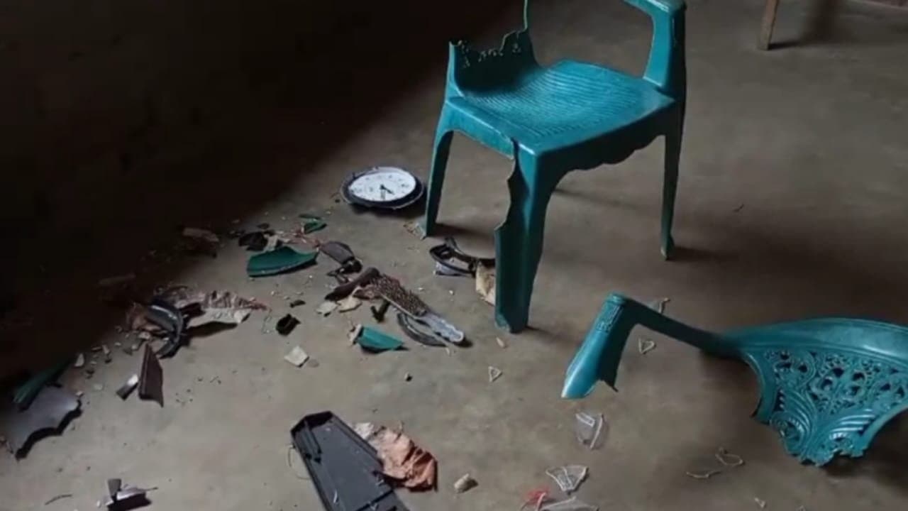 Chaos in raghunathganj 