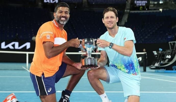 Rohan Bopanna: অস্ট্রেলিয়ান ওপেন চ্যাম্পিয়ন, বর্ষীয়ান প্লেয়ার হিসেবে গ্র্যান্ডস্লাম জয়ের রেকর্ড বোপান্নার