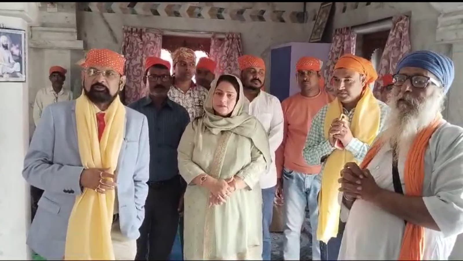 Guru Nanak came on foot in Malda during his preaching gnr ki