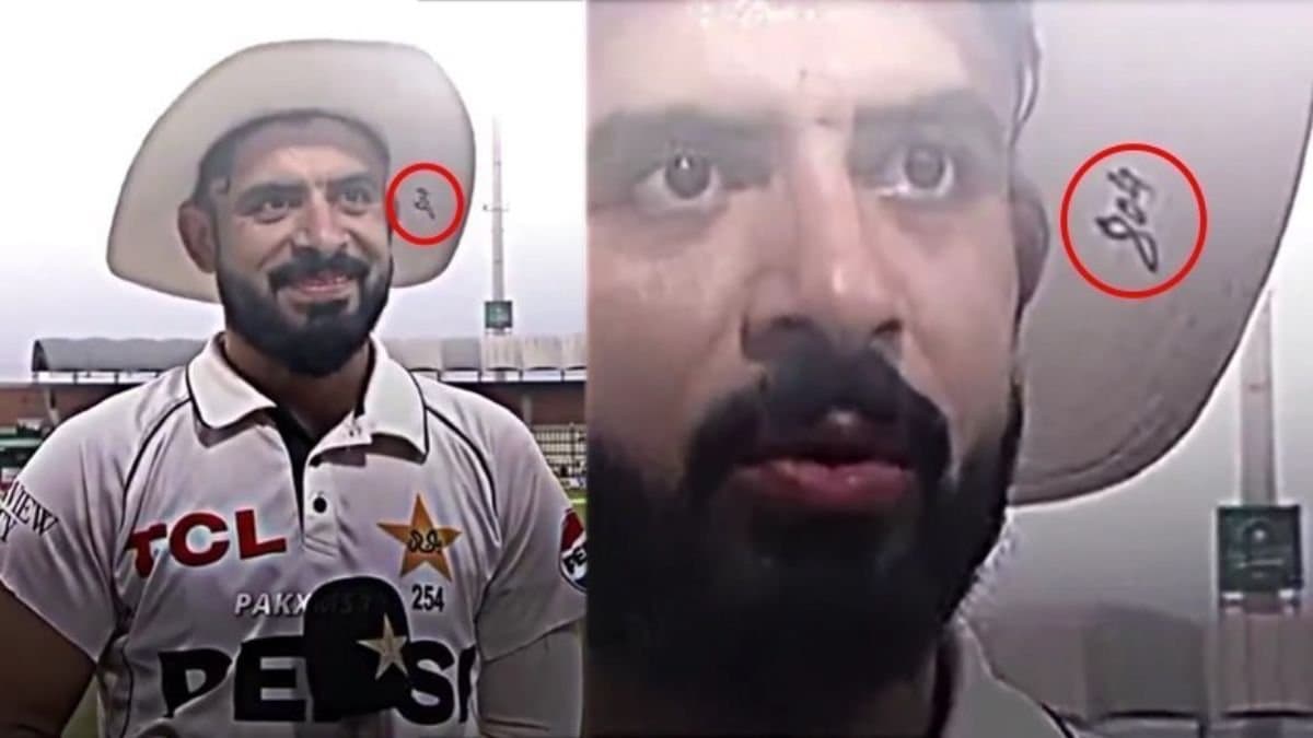 Aamer Jamal fined by PCB for writing 804 on his hat to support Imran Khan spt 