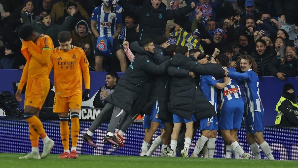 Winning run of Real Madrid surprisingly ends in loss at Espanyol in La Liga spt 