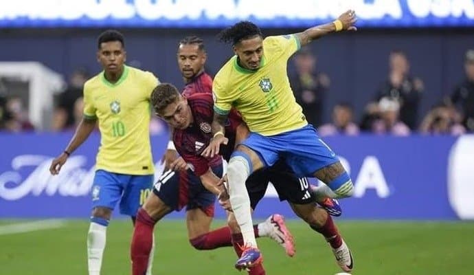 Brazil opens campaign with goalless draw against costa rica