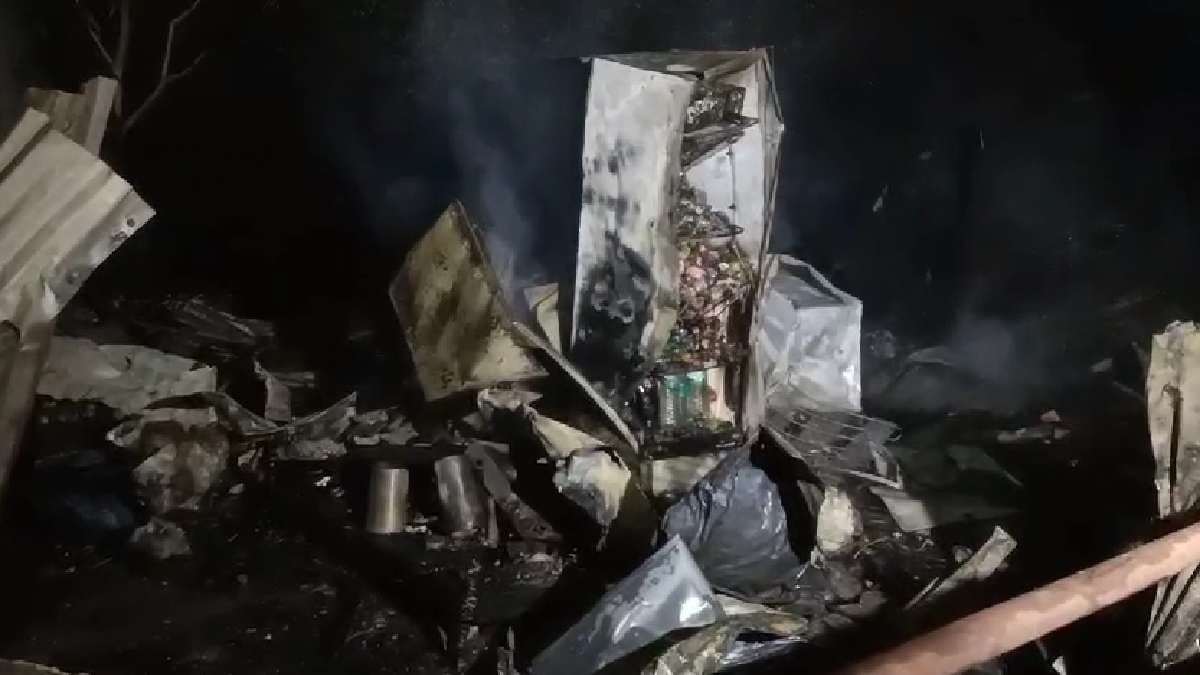 Fire incident at Salt Lake kolkata gnr