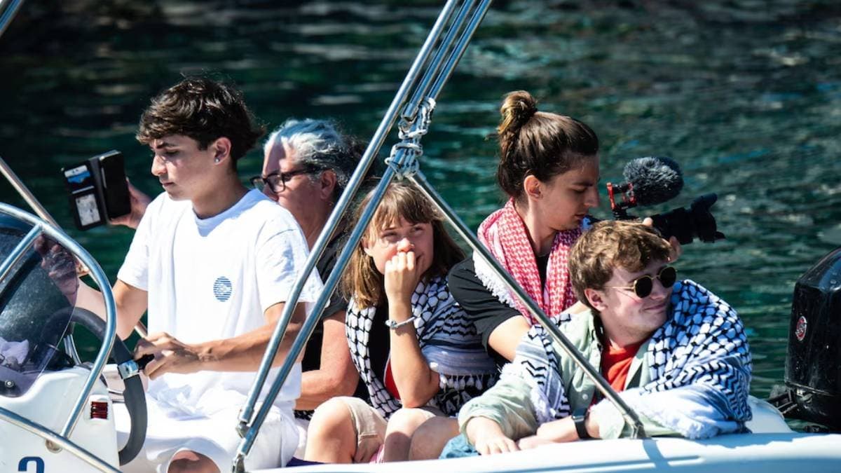 Greta Thunberg has been seized by the Israeli Navy