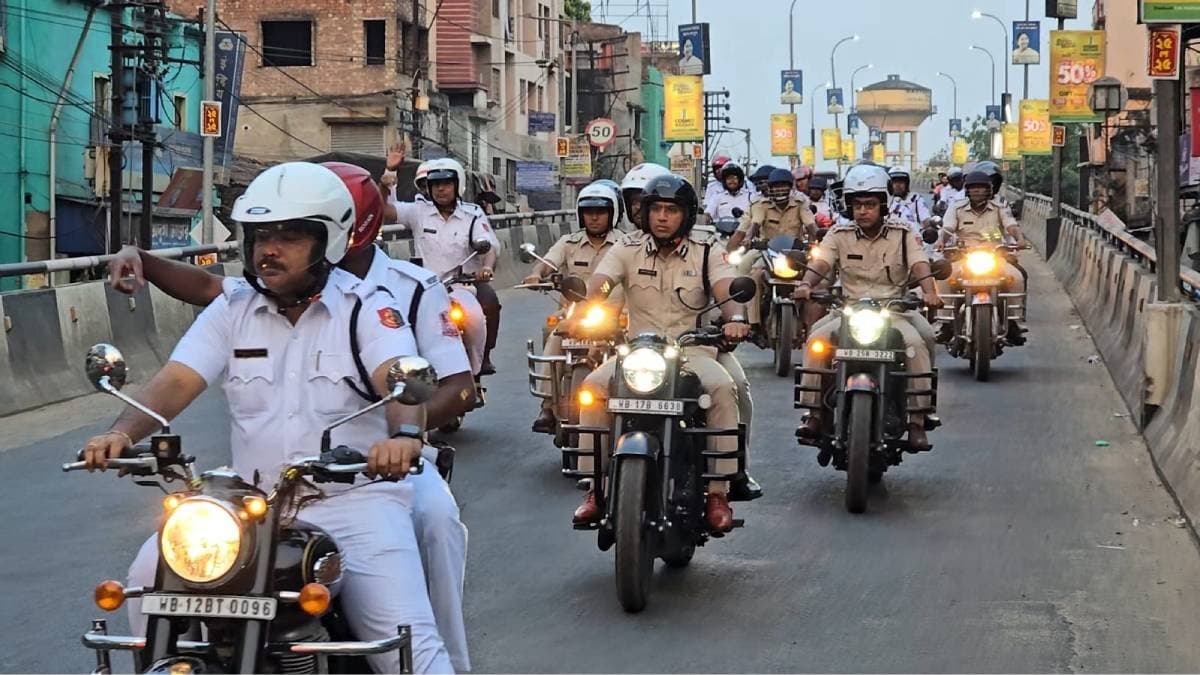 Police Alert On Ram Navami Procession At Hooghly