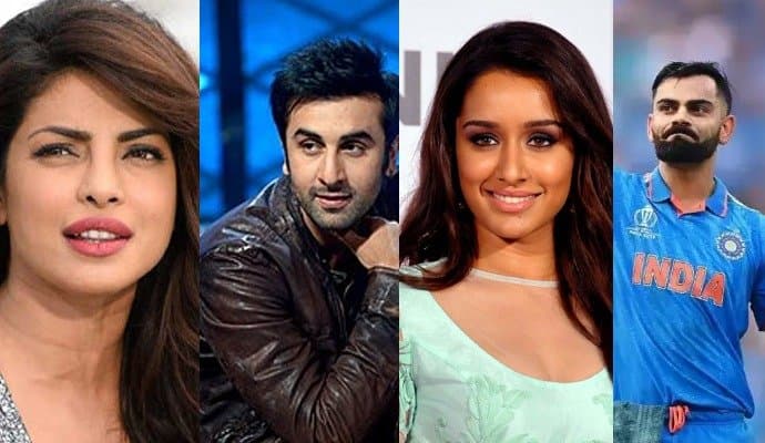 Bollywood: গলায় চোট পেলেন প্রিয়াঙ্কা! শ্রদ্ধার মনের মানুষ কে? বিরাট কোহলির বায়োপিকে রণবীর? 
