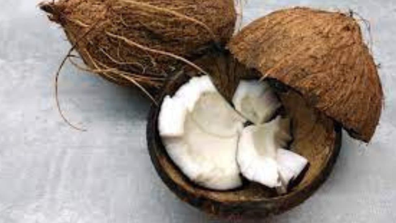 How to remove shell from coconut