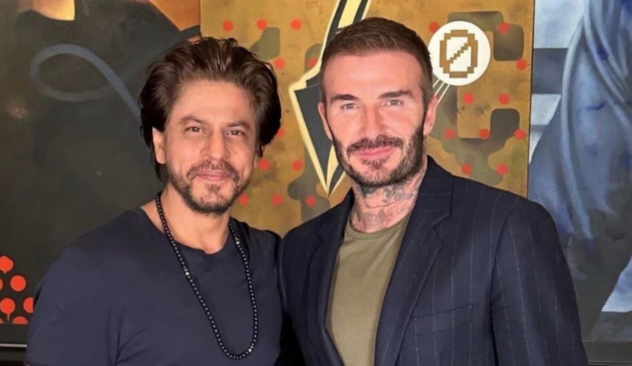 David Beckham pens heartfelt note for Shahrukh Khan!