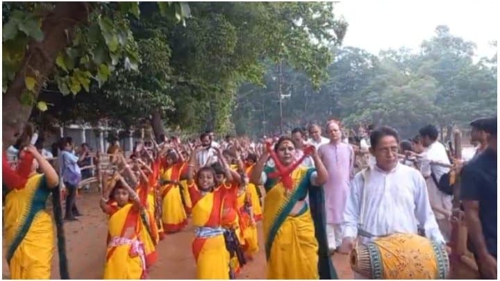 Visva bharati university basanta vandana