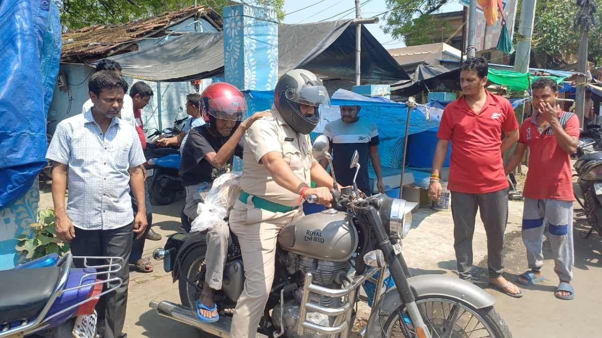 Due to Police Officer Initiative Homeless Elderly Man Finds New Home