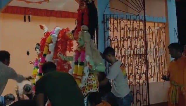 Kaushiki Amavasya Coochbehar people took prepara gnrtion to offer Puja to Chinnamasta Devi