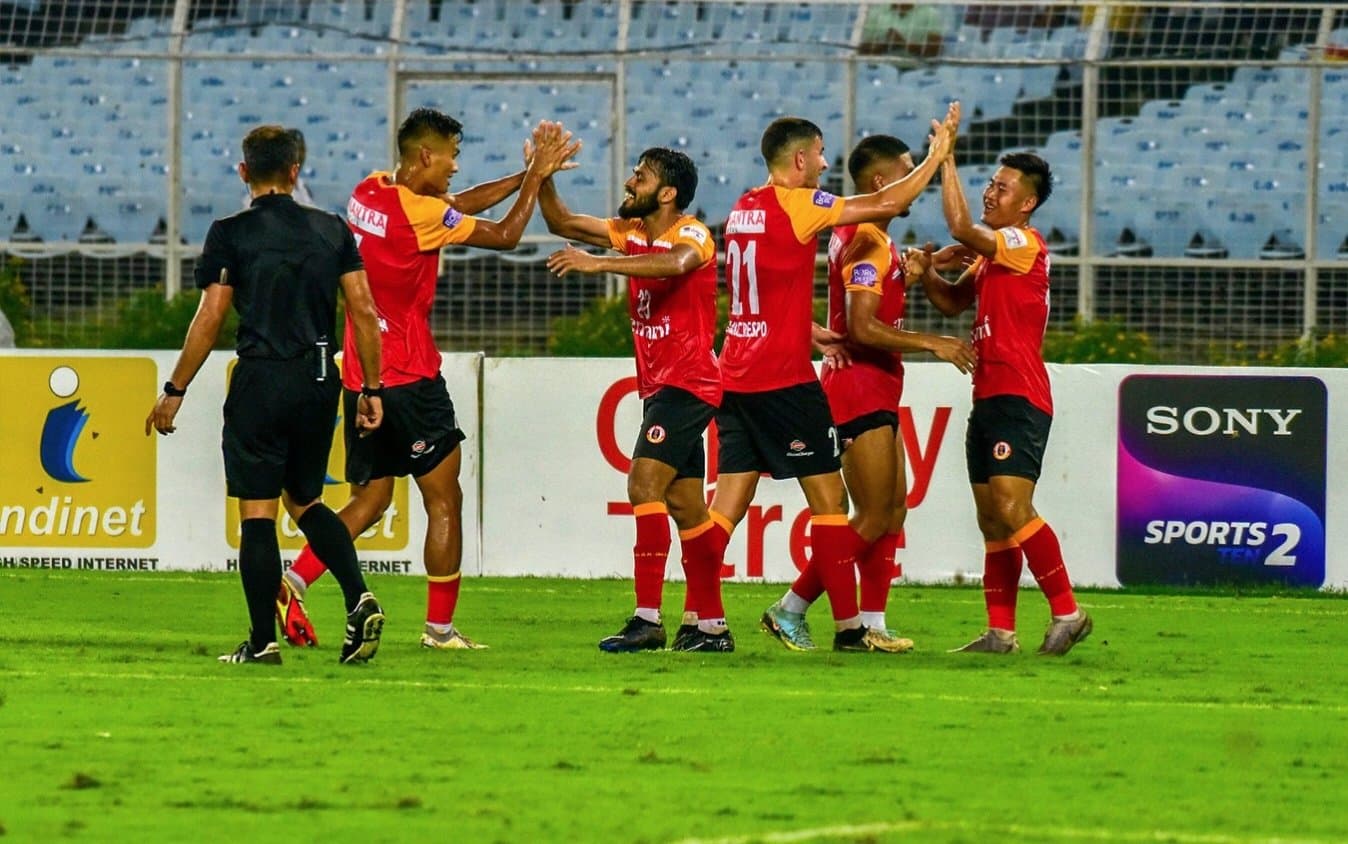 East bengal beat airforce football team in  durand cup