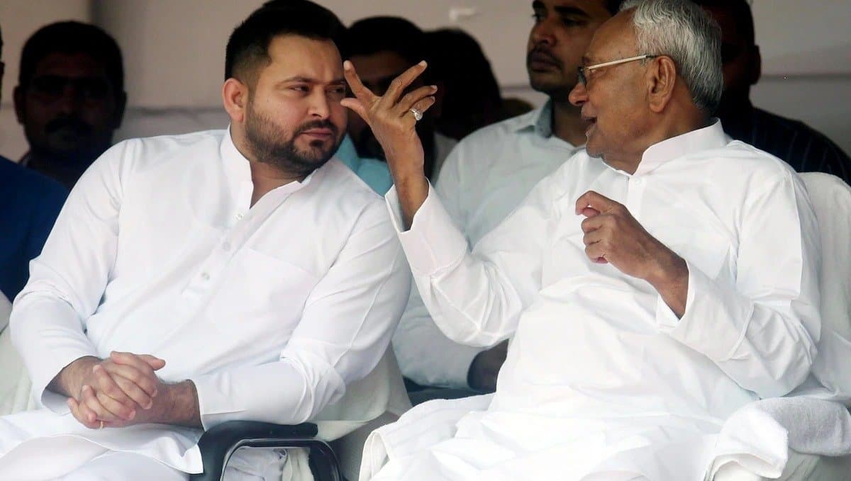 All The Best": Tejashwi Yadav on Nitish Kumar