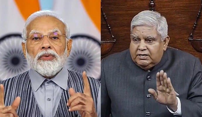 PM dials Dhankhar after MP mocks him