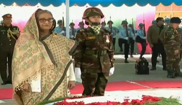 sheikh hasina at tungipara