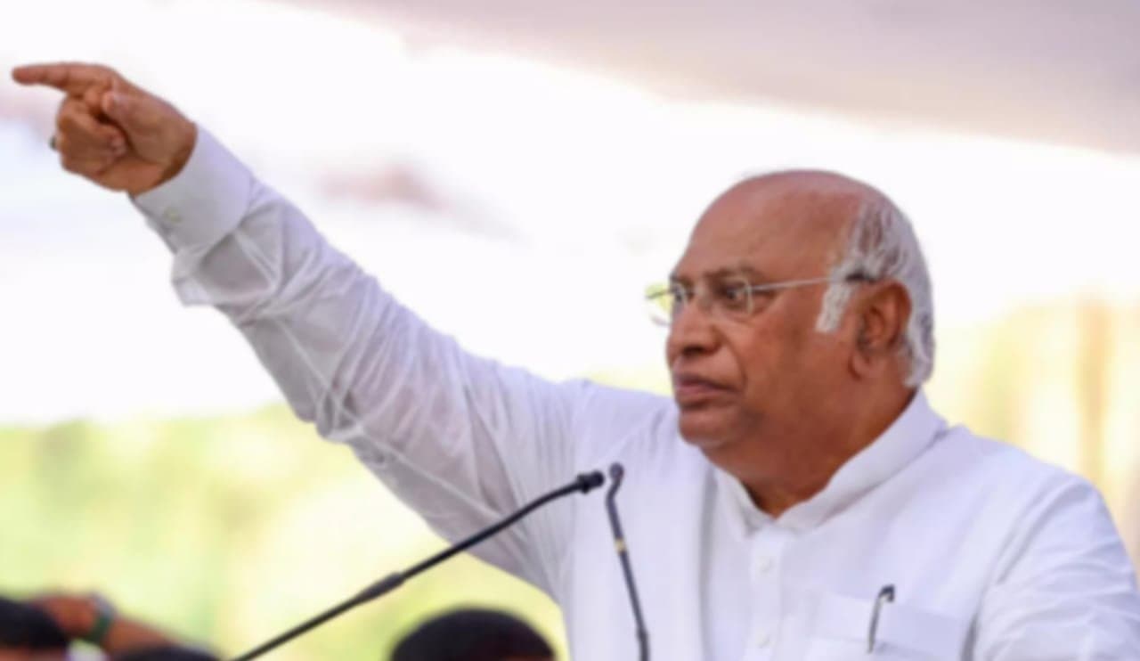 Bjp has no policies copied congress : mallikarjun-kharge