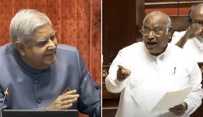 Jagdeep Dhankhar rebukes Mallikarjun Kharge