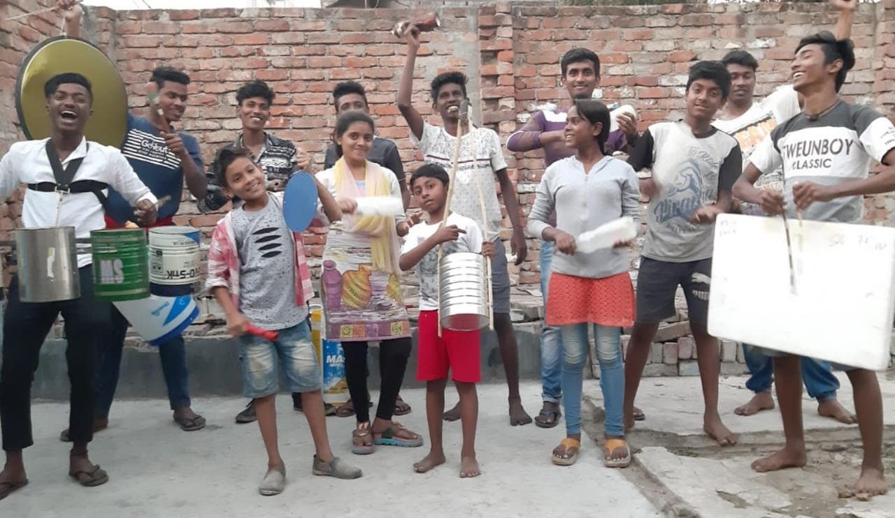 Children of Dhapa are bringing in music with drama in the New Year