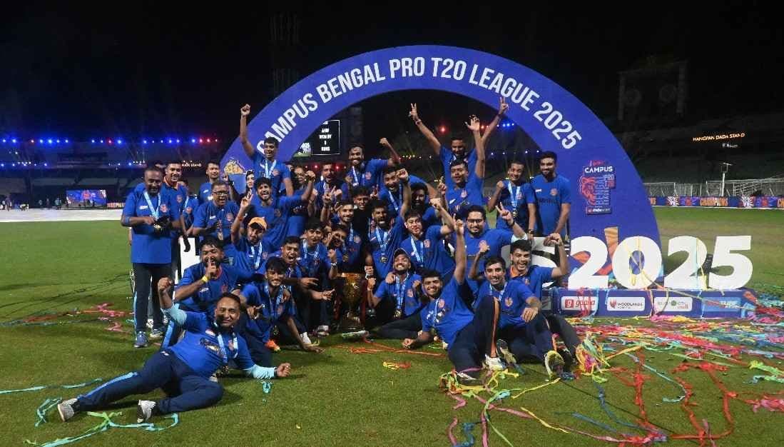 আন্তর্জাতিক মানের লেজার শো, আতশবাজির প্রদর্শনীতে মন কাড়ল ইডেন, প্রথম চ্যাম্পিয়ন পেল বেঙ্গল প্রো টি-২০ লিগ