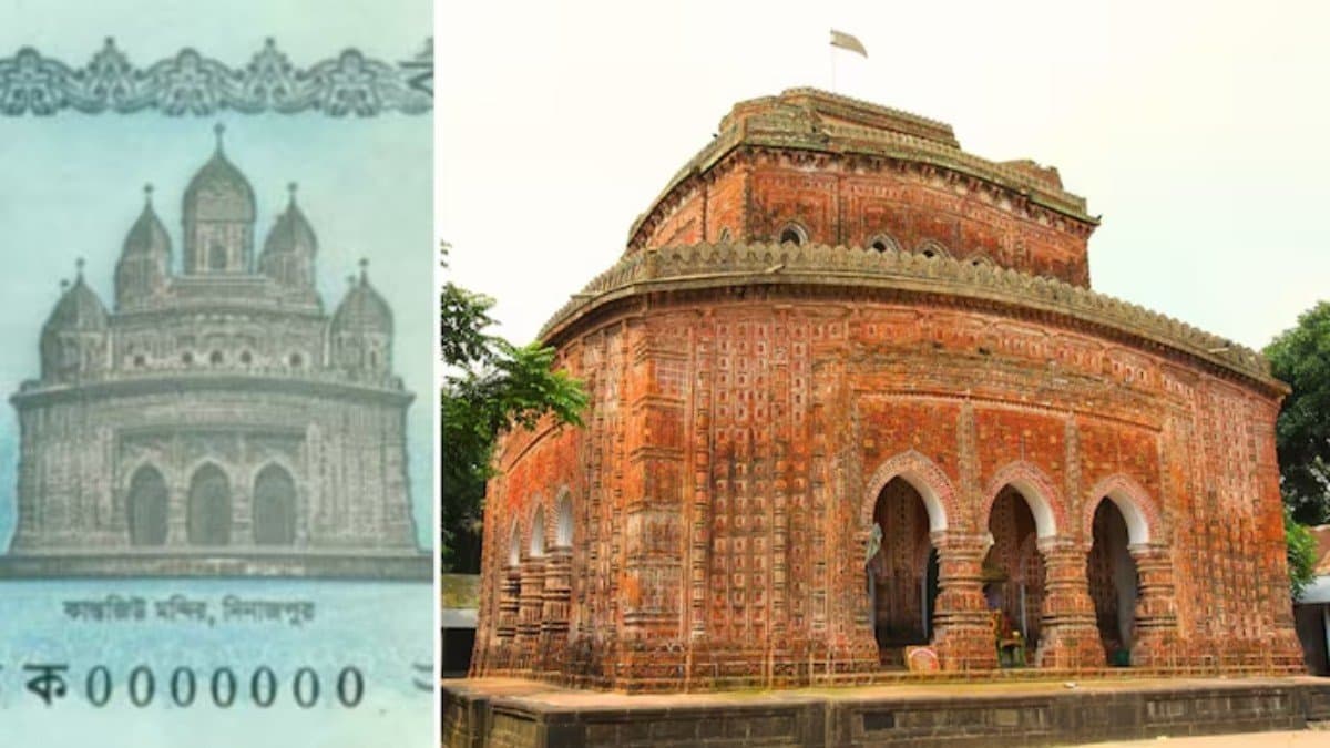 Image of the 18th Century Hindu temple used on the new Bangladesh currency note