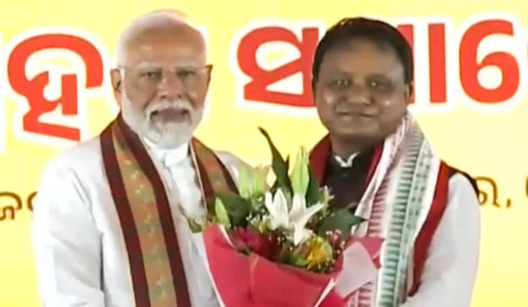 BJP tribal leader Mohan Majhi takes oath as Odisha’s Chief Minister, PM Modi attends ceremony