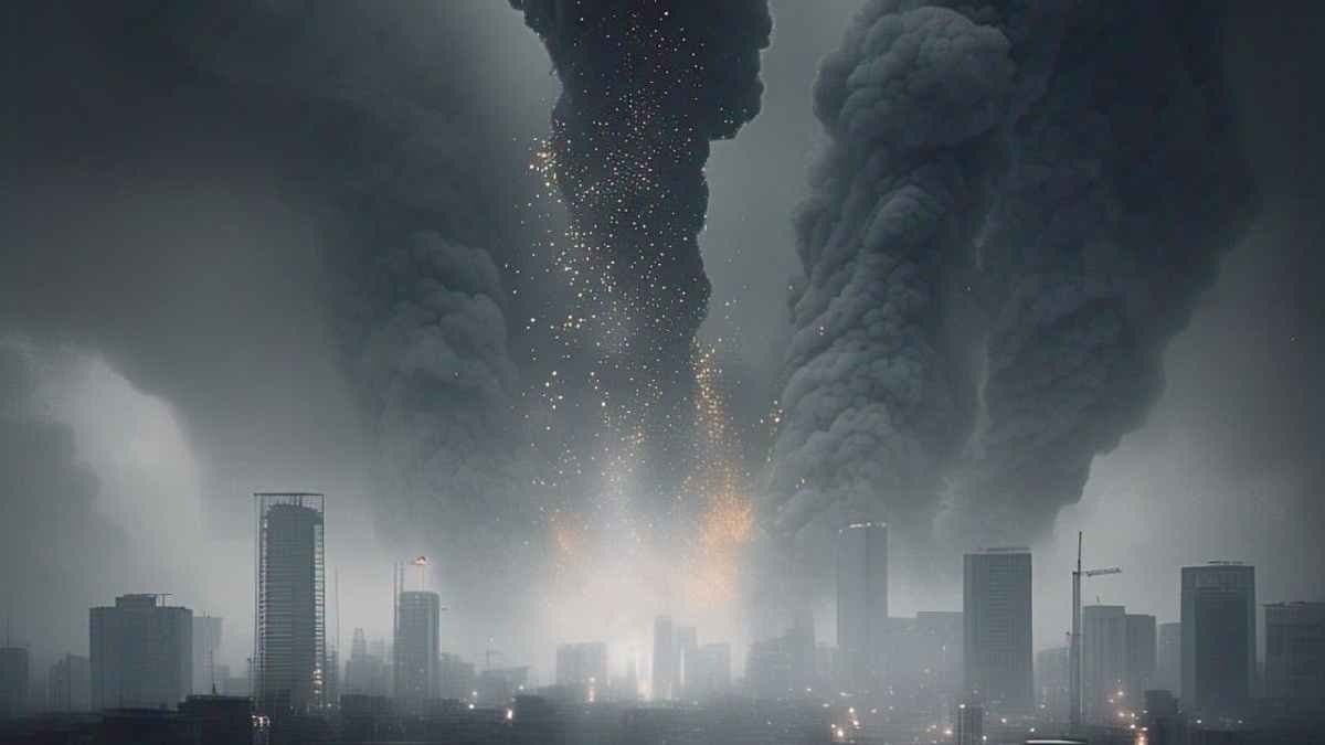 Carbon dioxide leaves high pollution in atmosphere 
