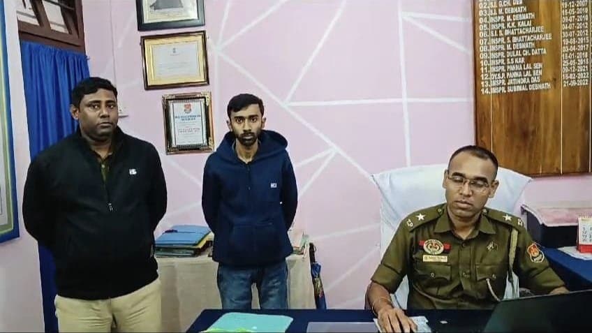 Tripura man detain after bengal women alleged about blackmailing gnr 