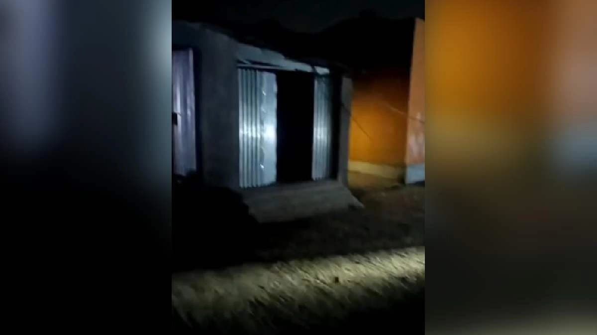 Ganga swallows up houses in Murshidabad