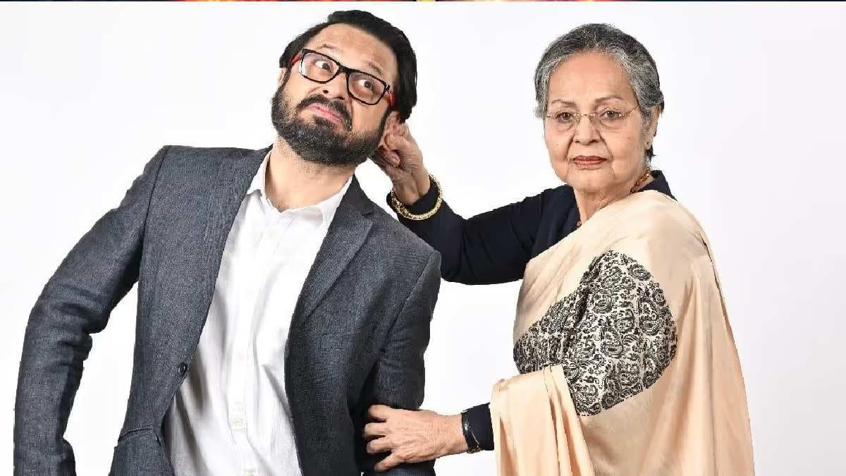 Exclusive: Rakhee Gulzar Shiboprosad Mukherjee share a candid moment during Amar Boss