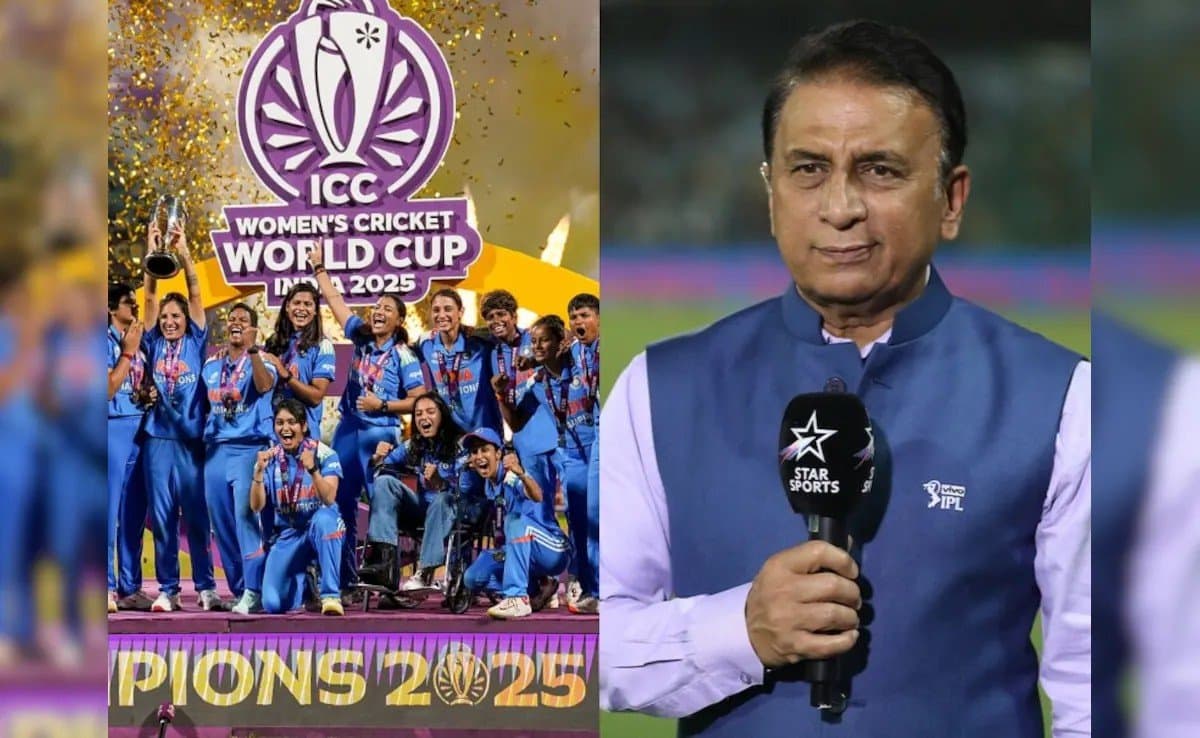 Sunil Gavaskars take on India winning Women's World Cup