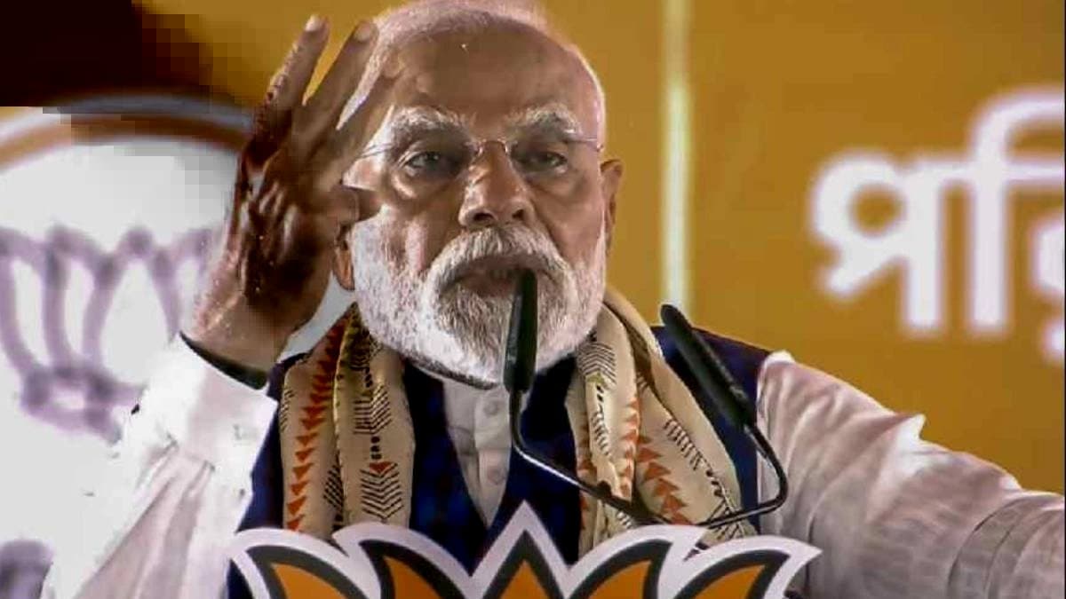 Modi blames congress for underdevelopment in north east india