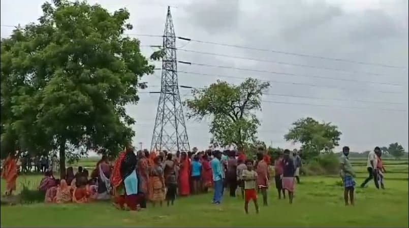 Labour Man climbes 200 feet electric pole in Burdwan to end his life gnr