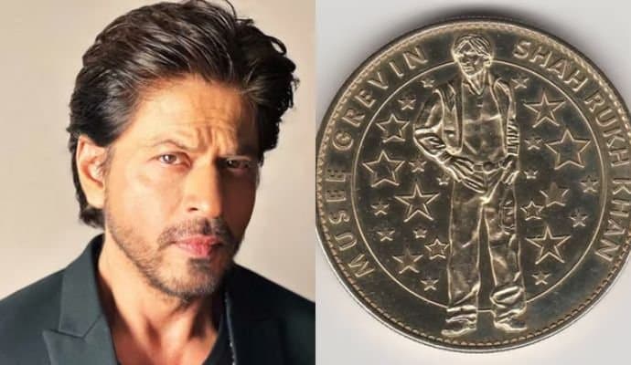SRK becomes first Bollywood actor to be honoured with gold coin by Paris’ Grevin Museum