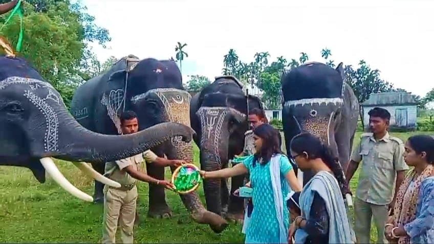 Raksha Bandhan celebrated in North Bengal