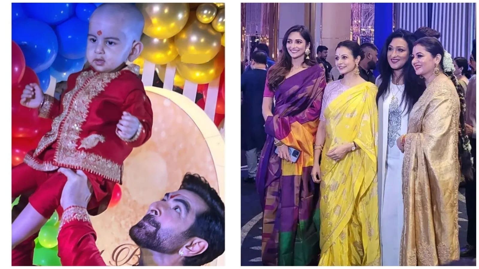 first birthday celebration of tollywood actor jee son ronav ent