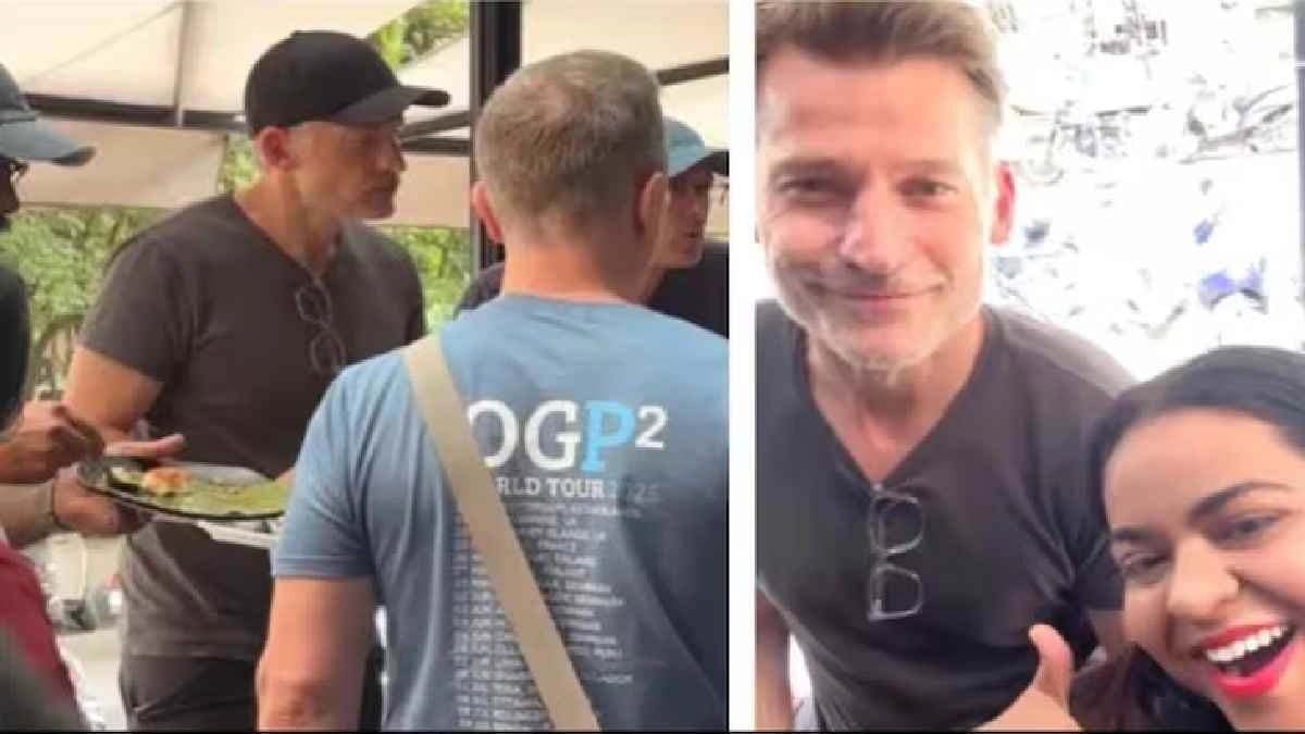 GOT Star Nikolaj Coster-Waldau Spotted At Bengaluru Rameshwaram Cafe