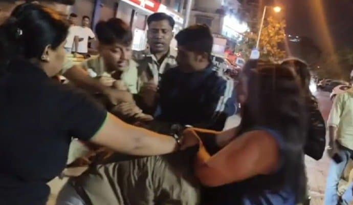  3 Drunk Women Attack, Abuse Cops, arrested 