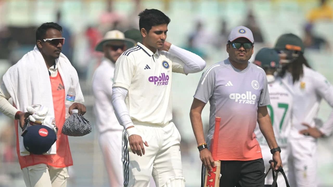 Shubman Gill has been moved to hospital from Eden Gardens