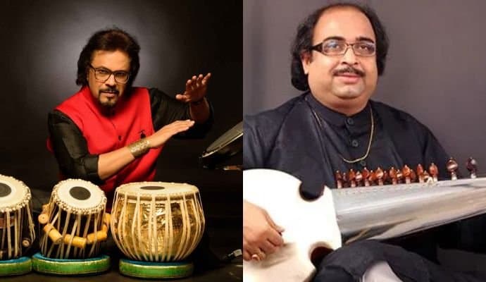 On 18th Aug, 2024,  Pt Tejendra Narayan Majumder and Pt Bickram Ghosh will celebrate the 40 years of friendship at G.D Birla Sabhaghar, Kolkata