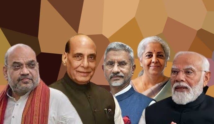 Union ministers allocated portfolios after new cabinet formation; 4 key ministers retain heavyweight roles
