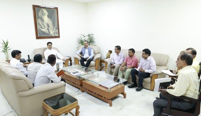 Central delegation visited flood-hit Tripura and assured compensation