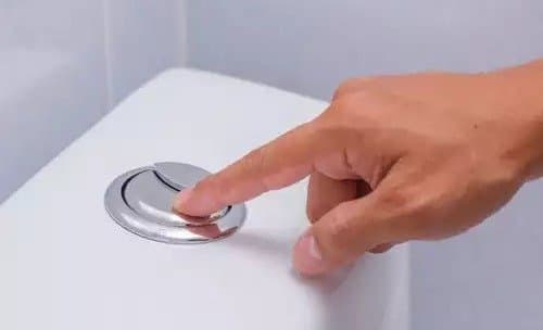 what is the purpose of two buttons on a western toilet flush tank know the right usage lif