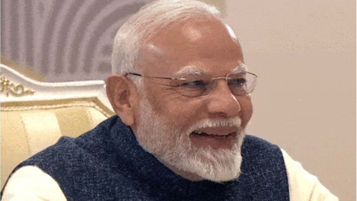 Putin's remark makes PM Modi chuckle gnr 