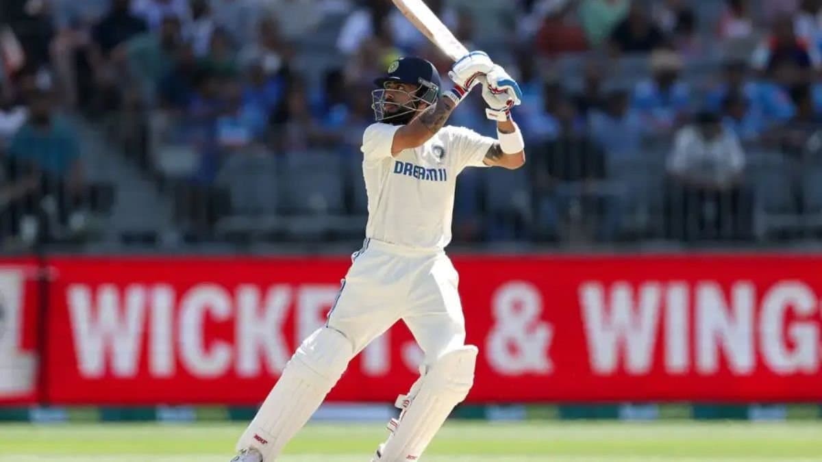 Virat Kohli hit a six and that injured A steward at Border Gavaskar trophy spt