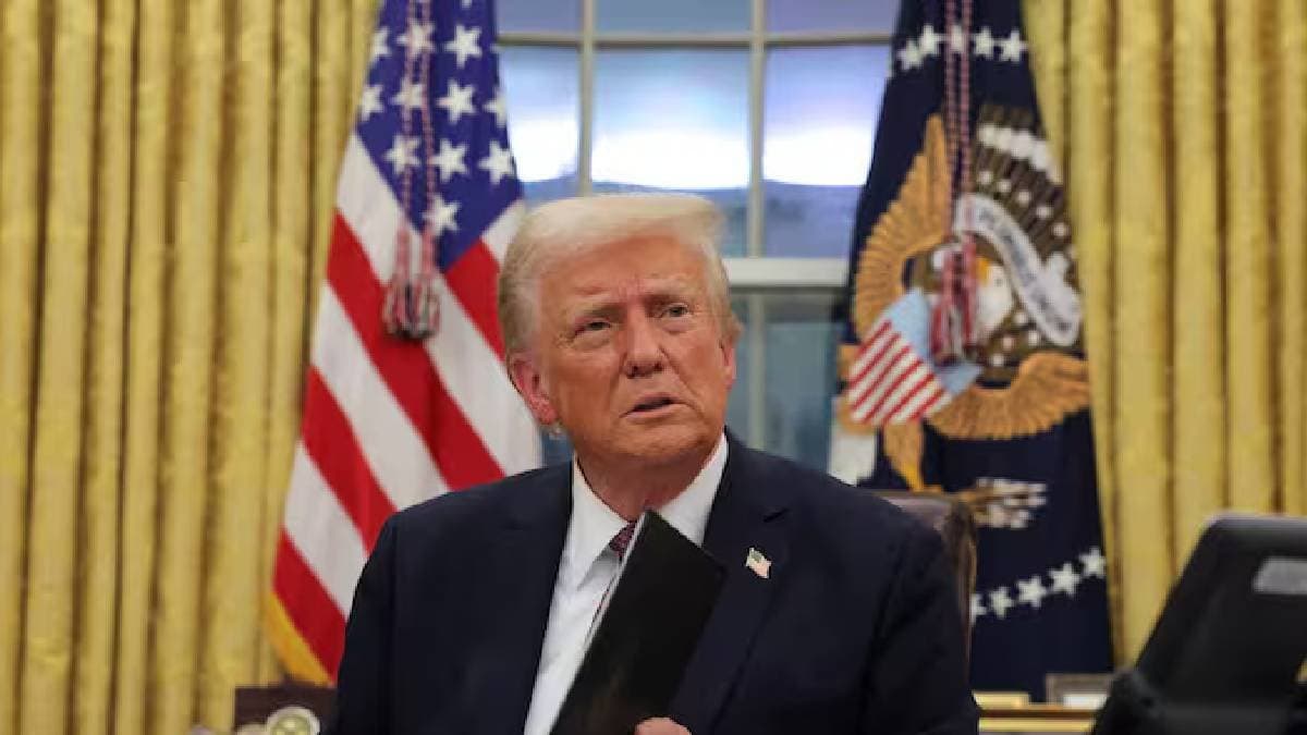 trumps cryptic post before meet with pm modi