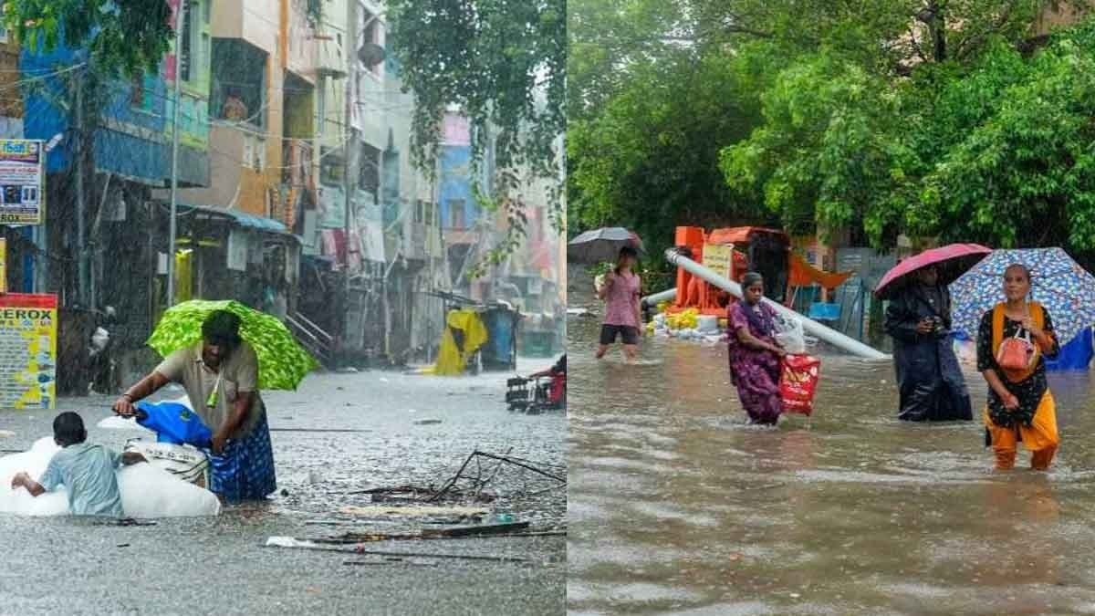 Heavy rain alert in Tamil Nadu, Andhra as depression formed over Bay of Bengal gnr 
