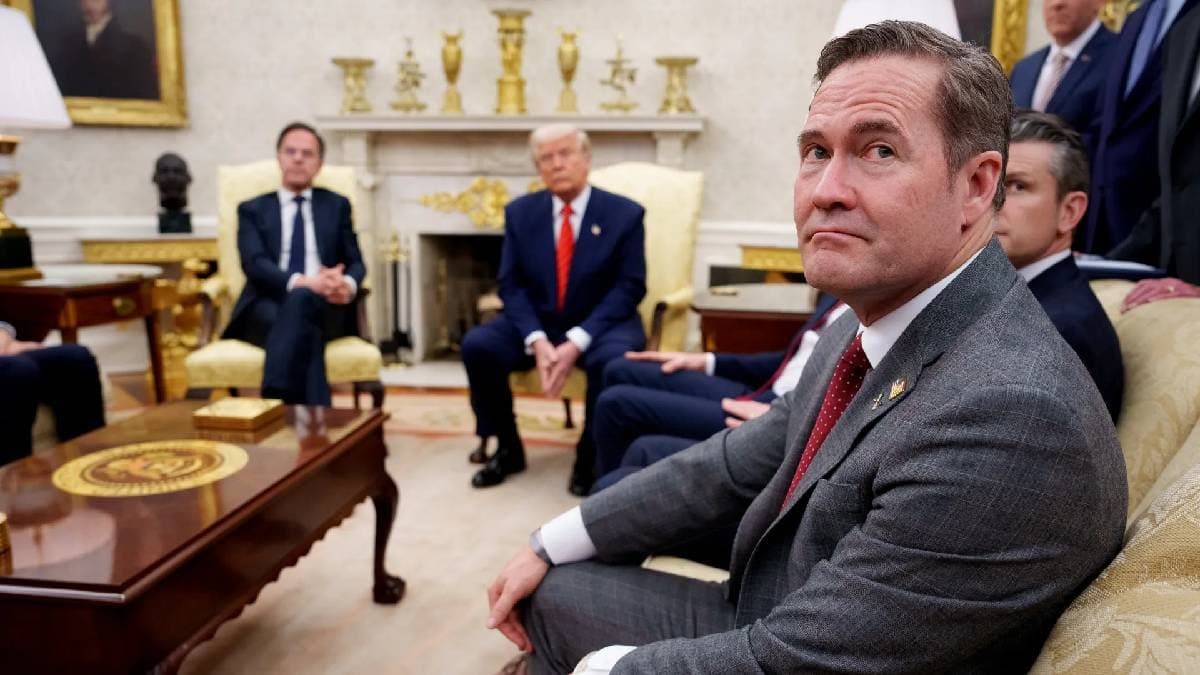 Should I fire him Donald Trump discusses NSA Mike Waltzs future with top officials after signal chat leak