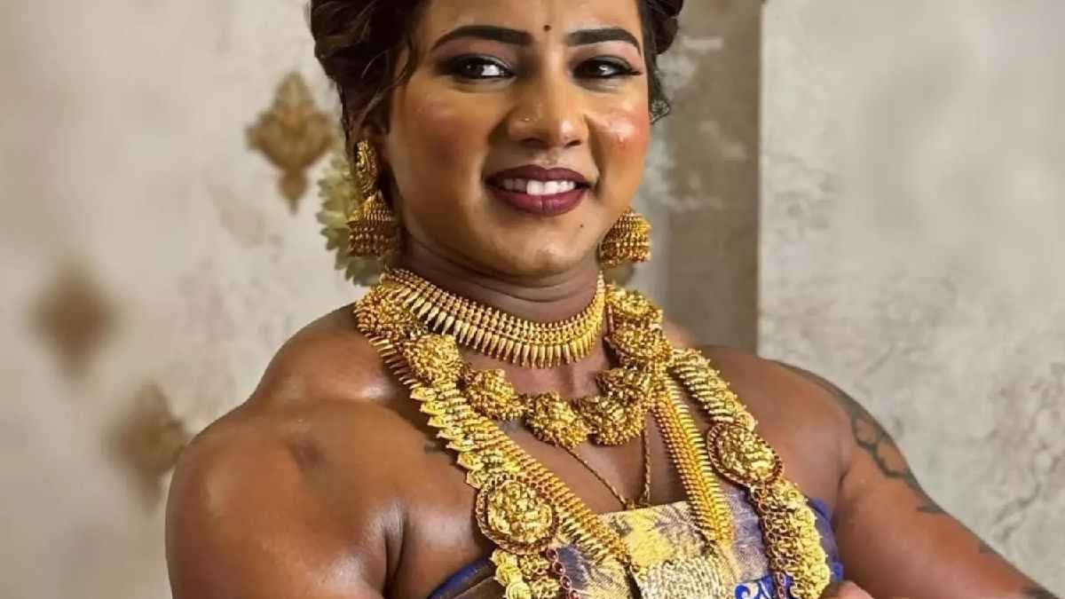 Bodybuilder bride Chitra Purushottam viral wedding create debate